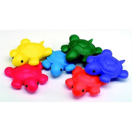 Sportime 007339 Indestructible Bean Bag Turtles; Set Of 6